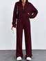 Cotton Casual Two-Piece Set