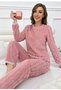 Cotton Casual Regular Fit Crew Neck Two-Piece Set