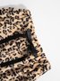 Loose Simple Leopard Pants