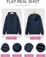 Casual Loose Jacquard Texture Elastic Drawstring Hooded Women's Sweatshirt