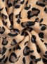 Loose Simple Leopard Pants