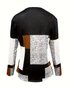 Casual Others Multicolor Block T-Shirt