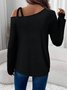 Regular Fit Geometric Casual T-Shirt
