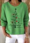 Crew Neck Vintage Sweater