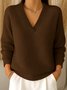 Casual Knitted T-Shirt