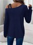 Regular Fit Geometric Casual T-Shirt