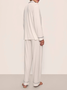 Modal Long-Sleeved Trousers Pajamas Set Home Clothes