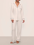 Modal Long-Sleeved Trousers Pajamas Set Home Clothes
