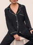 Modal Long-Sleeved Trousers Pajamas Set Home Clothes