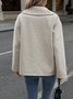 Plain Casual Regular Fit Jacket