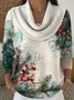 Simple Gradient Pattern Others Loose Sweater
