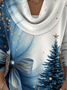 Simple Gradient Pattern Others Loose Sweater