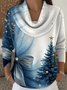 Simple Gradient Pattern Others Loose Sweater