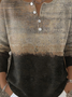 Casual Loose Geometric Crew Neck Sweater
