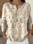 Loose Christmas Casual Crew Neck Sweater