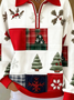 Christmas Casual Half Open Collar Sweater