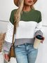 Cotton Regular Fit Casual Crew Neck Sweater