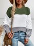Cotton Regular Fit Casual Crew Neck Sweater