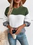 Cotton Regular Fit Casual Crew Neck Sweater