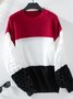Cotton Regular Fit Casual Crew Neck Sweater