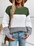 Cotton Regular Fit Casual Crew Neck Sweater