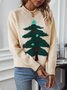 Crew Neck Casual Sweater