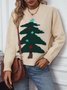 Crew Neck Casual Sweater