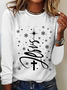 Jesus Christmas Tree Long sleeve shirt