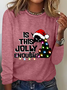 Cat Christmas Funny Long sleeve shirt