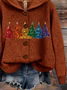 Loose Wool/Knitting Christmas Simple Cardigan
