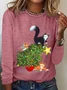 Cat Christmas Funny  Long sleeve shirt