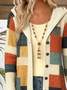 Hoodie Wool/Knitting Simple Cardigan