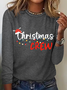 Christmas Crew Family Holiday Long sleeve shirt