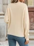 Regular Fit Plain Cotton Casual Cardigan