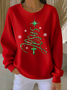 Women's Casual Faith Christmas Sweatshirt