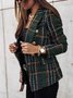 Others Color Block Dressy Regular Fit Blazer