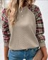 Jersey Loose Crew Neck Casual Sweatshirt