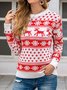 Loose Christmas Elk Casual Sweater
