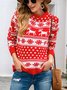 Loose Christmas Elk Casual Sweater