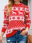 Loose Christmas Elk Casual Sweater