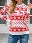 Loose Christmas Elk Casual Sweater
