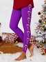 Casual Tight Christmas Leggings