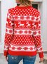 Loose Christmas Elk Casual Sweater