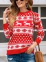 Loose Christmas Elk Casual Sweater