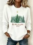 Women's Christmas Faith Print Hoodie