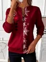 Imitation Cashmere Vintage Christmas Loose Sweater