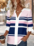 Regular Fit Striped Elegant Shirt