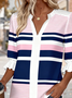 Regular Fit Striped Elegant Shirt