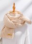 Versatile Korean Style Knitted Wool Christmas Red New Winter High-end New Year Gift Couple Scarf