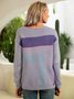 Plus size Casual Long Sleeve Sweater